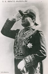 Benito Mussolini (1883-1945) années 1930 - Italian Photographer